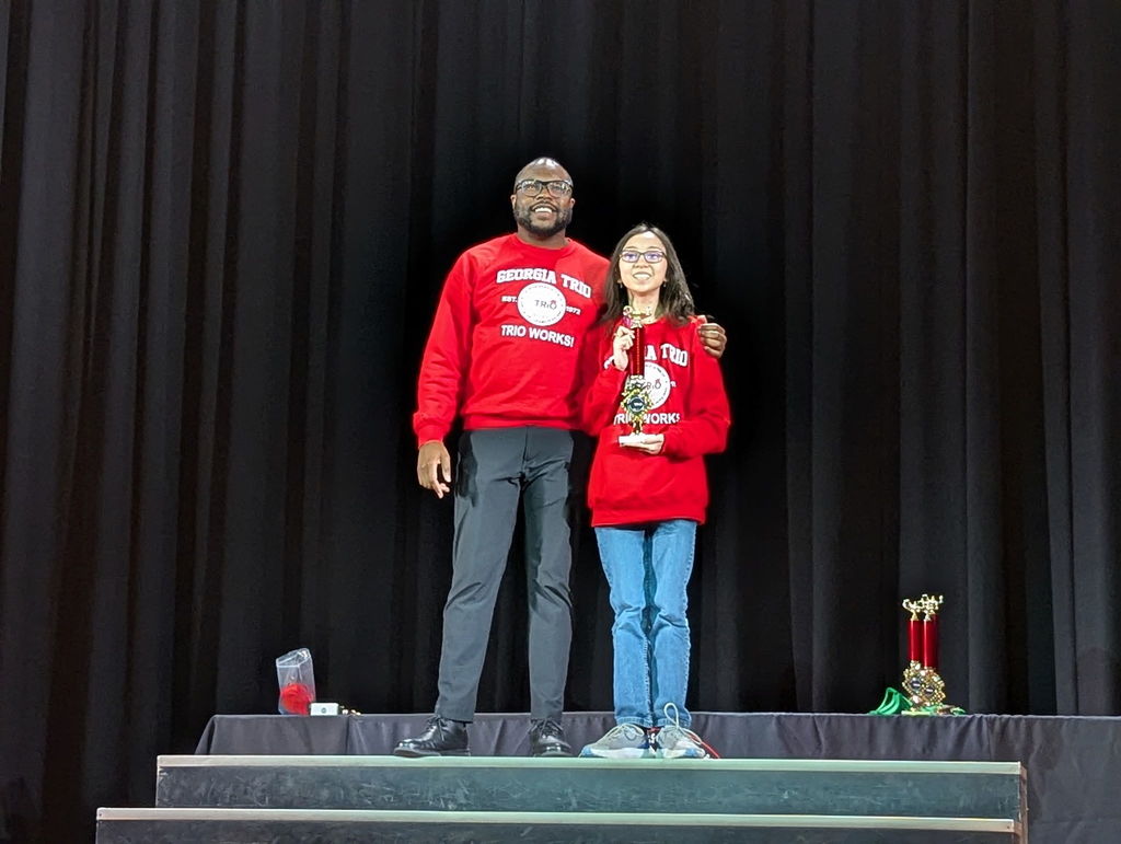 Tammy Benter placed 3rd in spelling and on the written exam BMS Academic Bowl