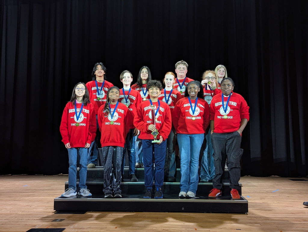 BMS students that participated in the Academic Bowl Students pictured from left to right: Front row: Tammy Benter, Brinlee Ezell, Korvyn Reffitt, Olivia Head and Aliceson Guyton Back row: Zachary Ong, Liam Kelley, Isabella Alvarez, Lela Harrell, Chad Harper, Piper Widner and Adalyn Logue   *** While the team consisted of ONLY 12 members, Indya Hampton, River Thames, and Zy’rion Williams practiced with the team and were ready to step in, if needed.