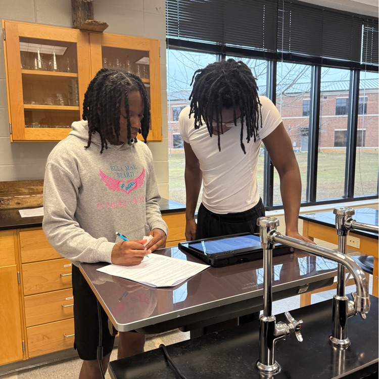 Biology students got hands on experience with enzymes last week. Students even got the opportunity to taste test a few items!