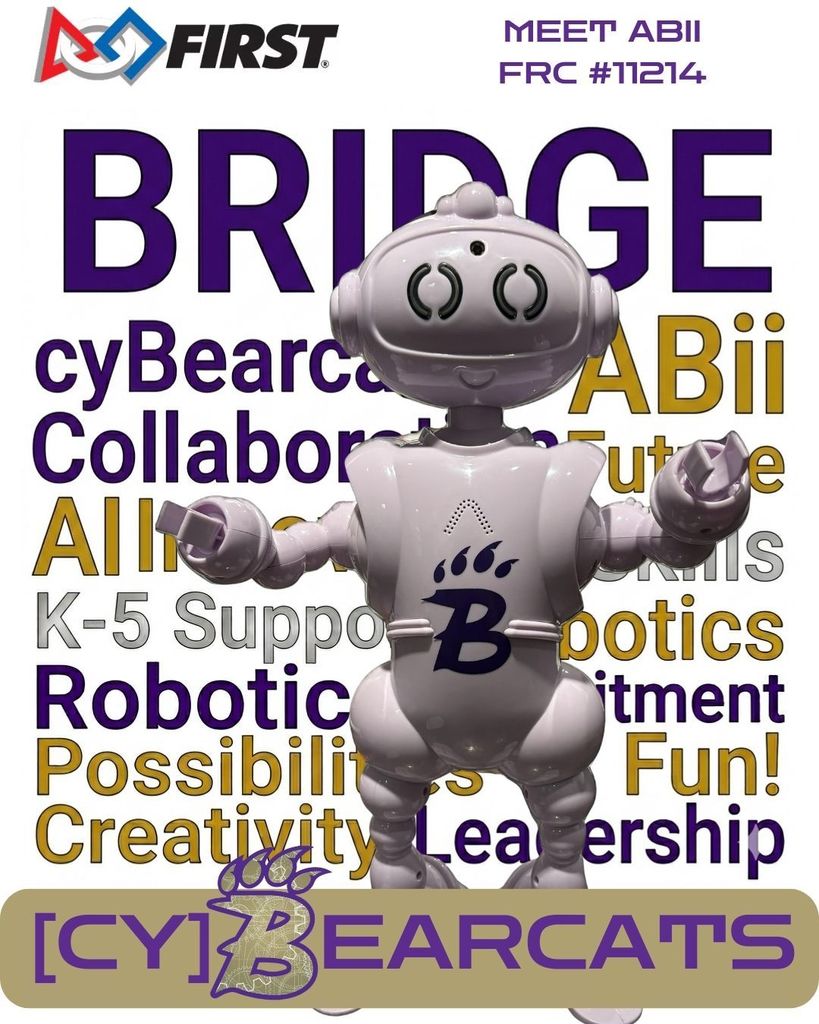 Meet ABii Robot part of a special project by the cyBearcats of BHS