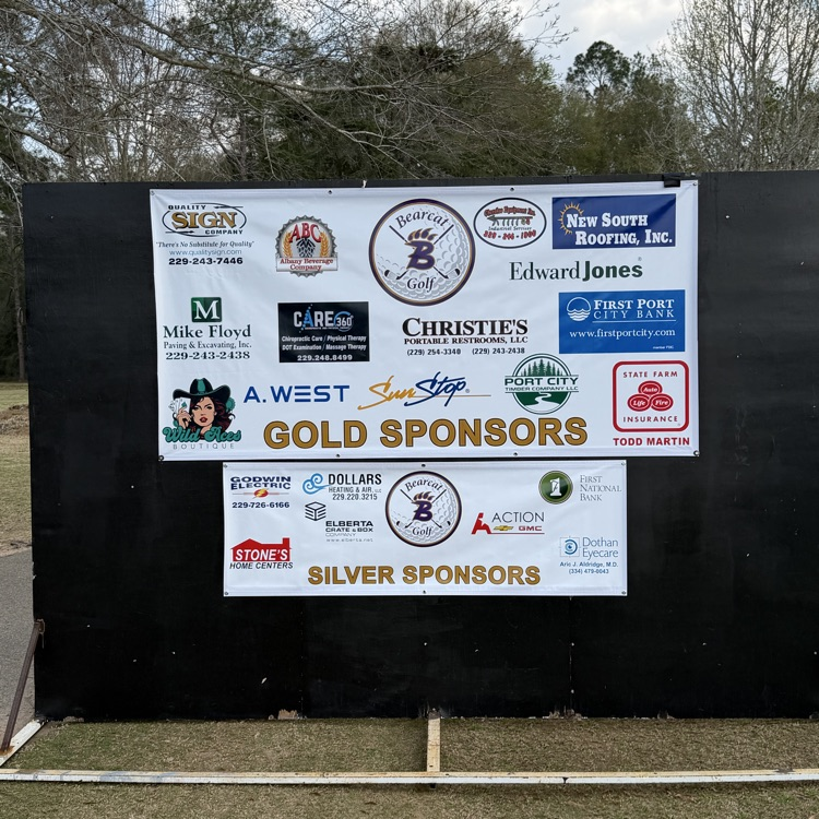 BEARCAT GOLF GOLD & SILVER SPONSORS 2026