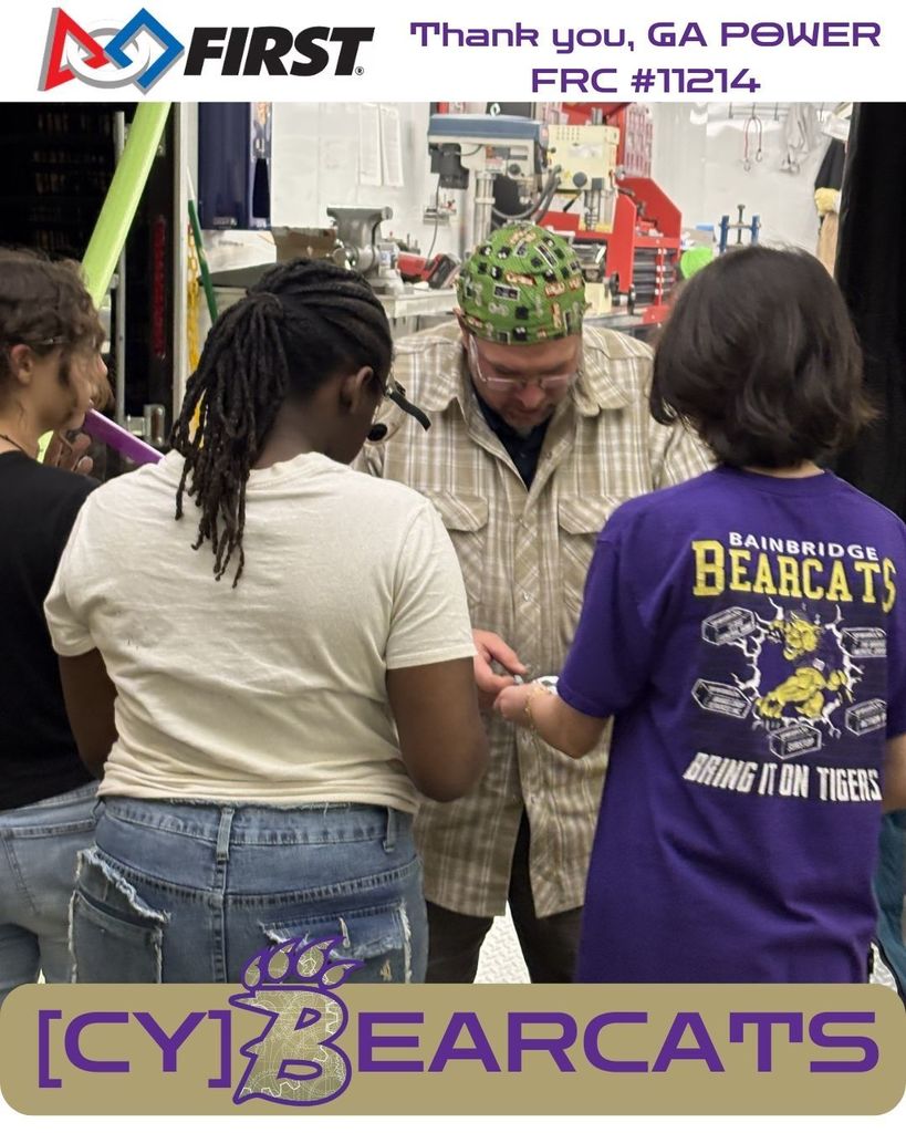 Discussing with GaPower sharp rivets which may be dangerous, the girls on our build team hatch a plan and Ga Power comes in with the win.