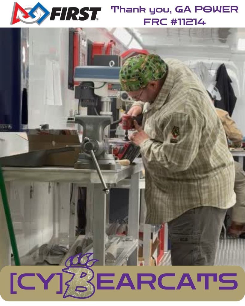 GA Power in action making our team safer with a smooth drive baord