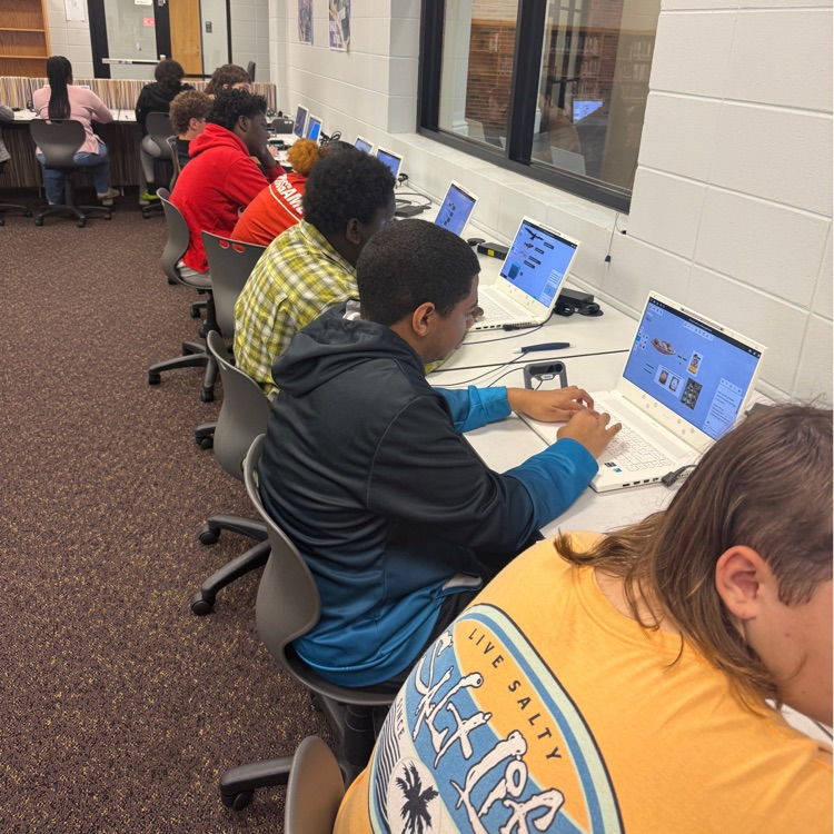 Students in Mrs. McDonald's Environmental Science classes used the Z-Space computers to interact with food chains, as well as bioaccumulation and biomagnification scenarios.