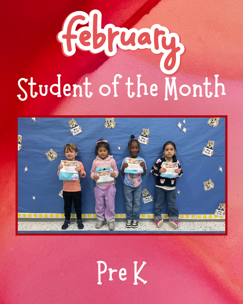 PreK Student of the Month