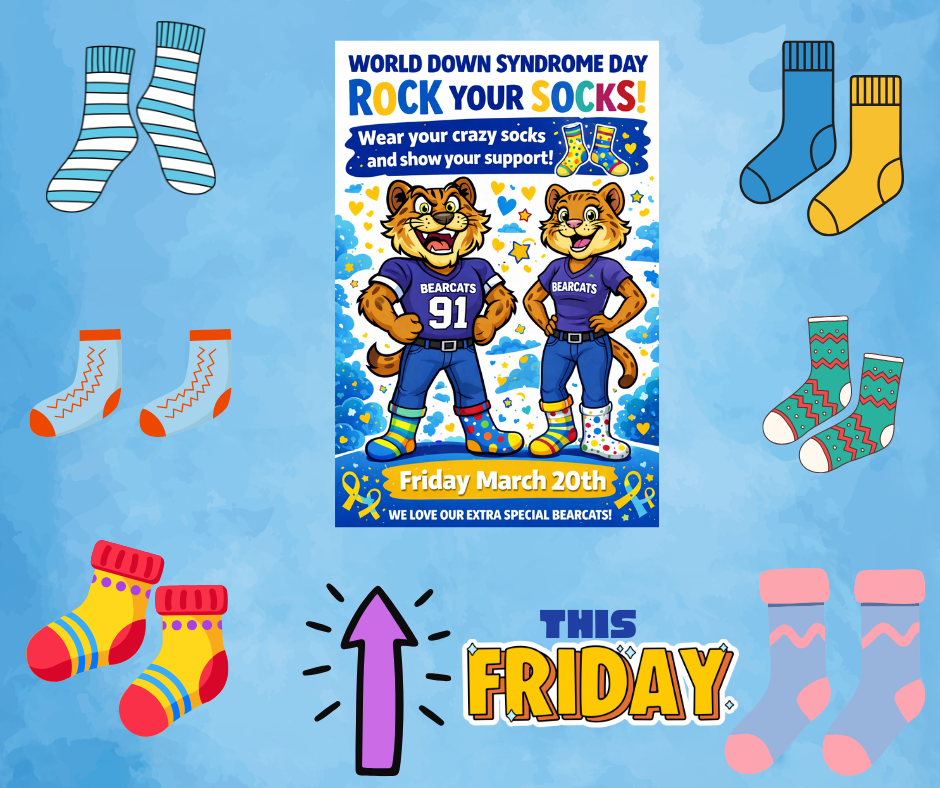 Buddy and Bella support World Down Syndrome Day