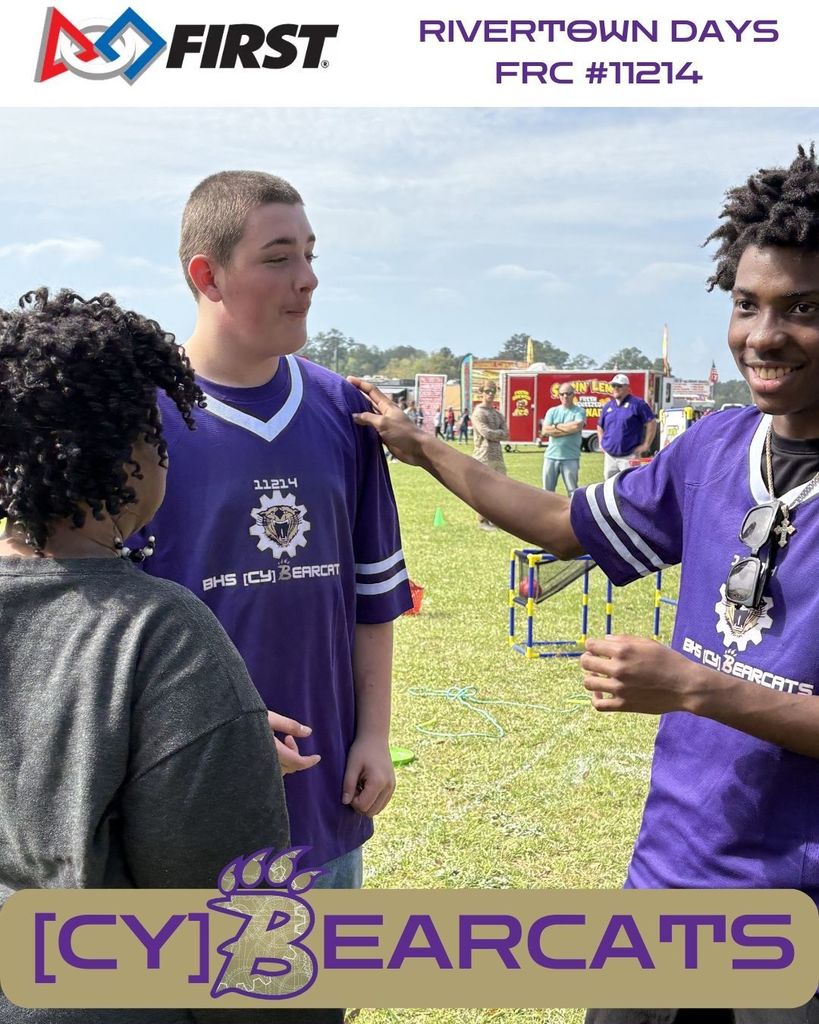 Meeting with community members to share the cyBEARCAT story