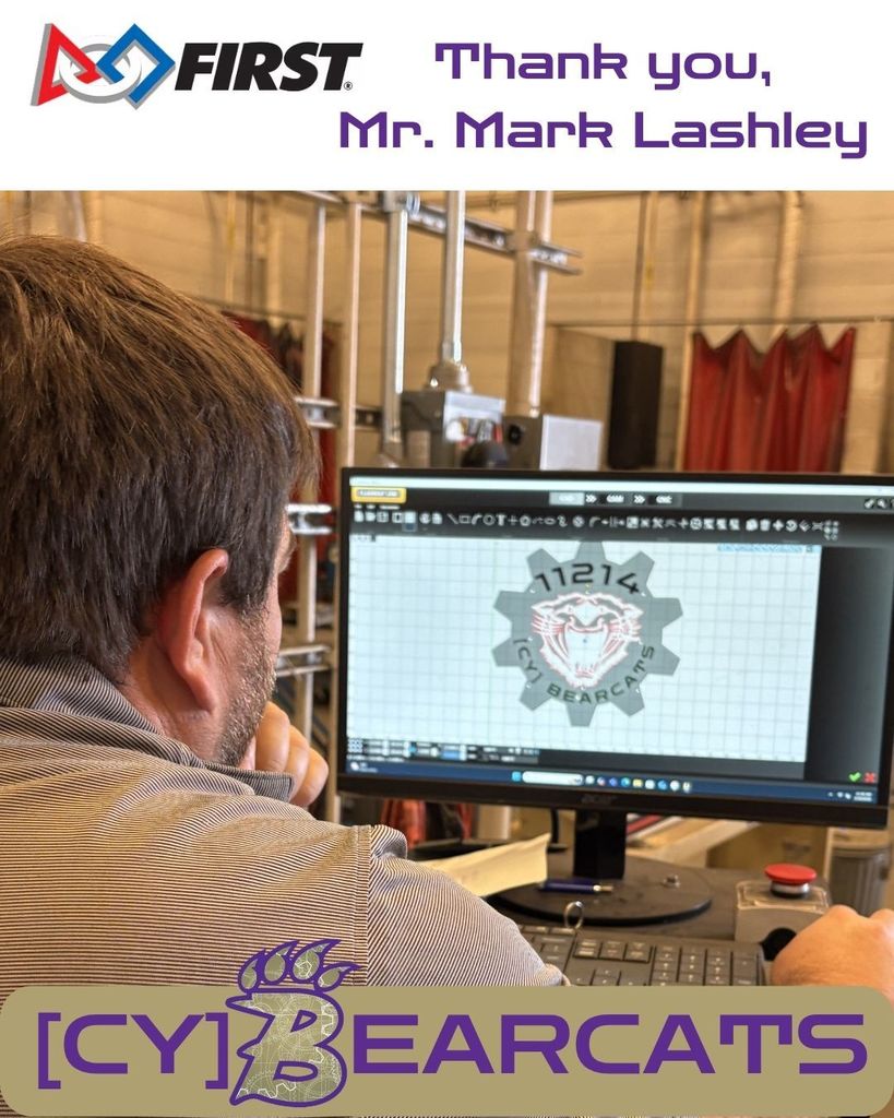 Thank you, Mr Mark Lashley for helping our team create a BRIDGE for our PIT that helps us tell our Rookie Story!