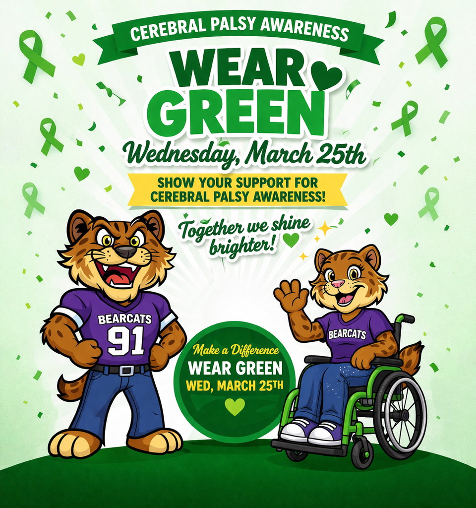 Buddy and Bella show support for Cerebral Palsy Awareness Week