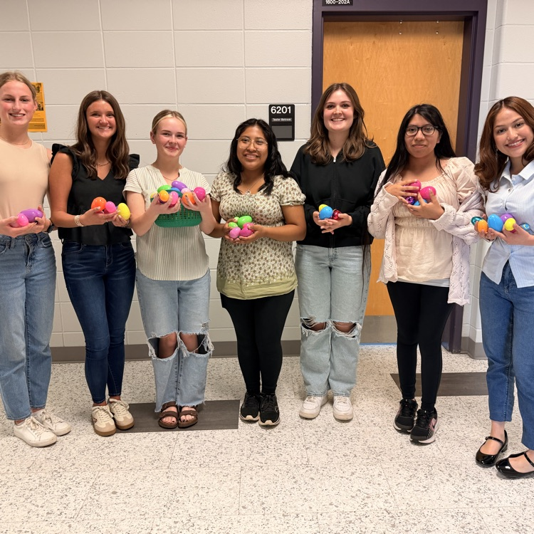 Anchor Club members get ready to egg the school-  see if you can find a prize egg in Thursday and get a dose of inspiration with each egg you find. 