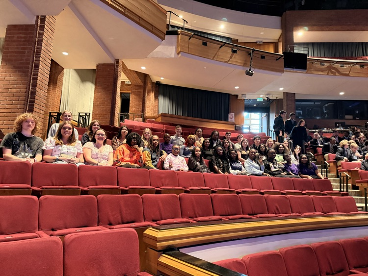 Thanks to a generous grant from the Decatur County Schools Foundation, students  from Mrs Apke, Dr Chambers, Ms. Hawthorne and Mr Hufsteltler's classes attended a production of Much Ado About Nothing at the Alabama Shakespeare Festival today.  