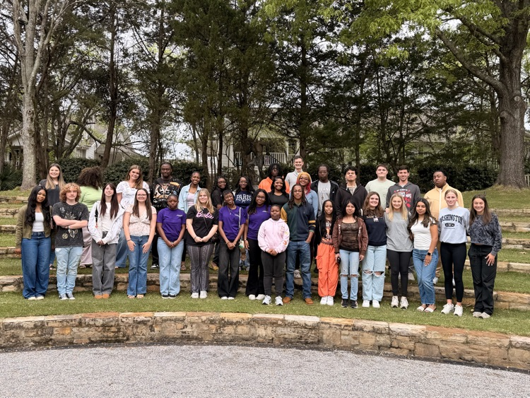 Thanks to a generous grant from the Decatur County Schools Foundation, students  from Mrs Apke, Dr Chambers, Ms. Hawthorne and Mr Hufsteltler's classes attended a production of Much Ado About Nothing at the Alabama Shakespeare Festival today.  