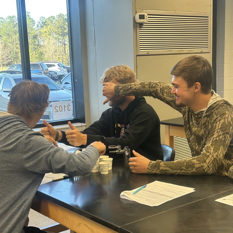 Anatomy students have been very busy lately. 