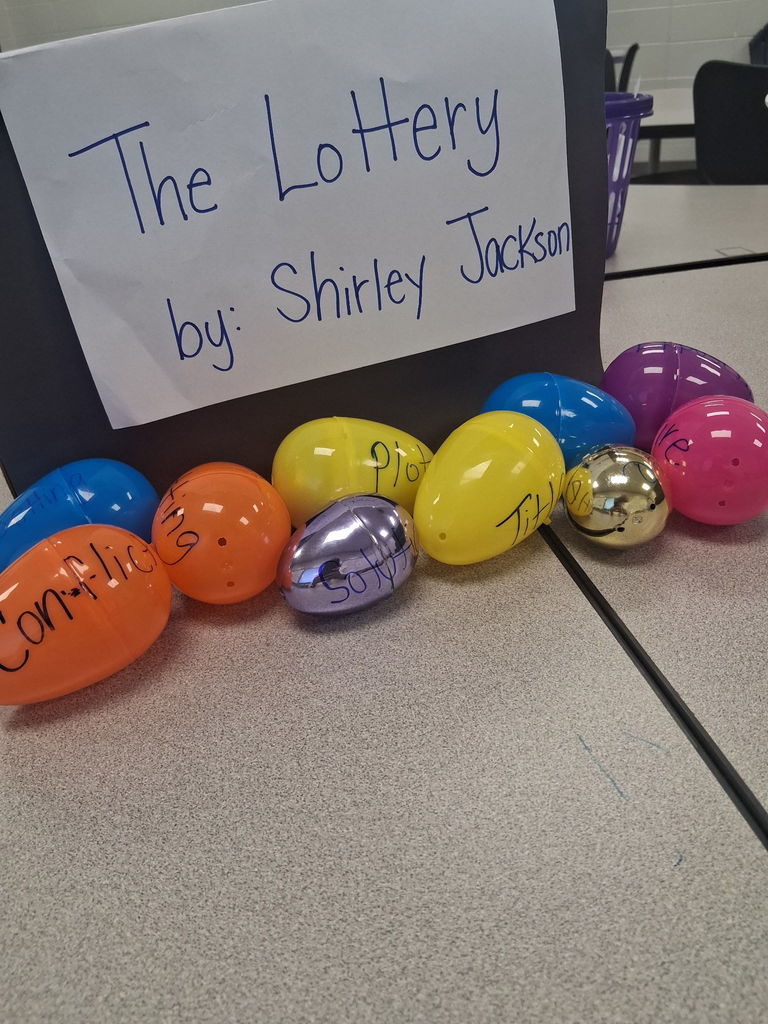 The Lottery by Shirley Jackson activity. 
