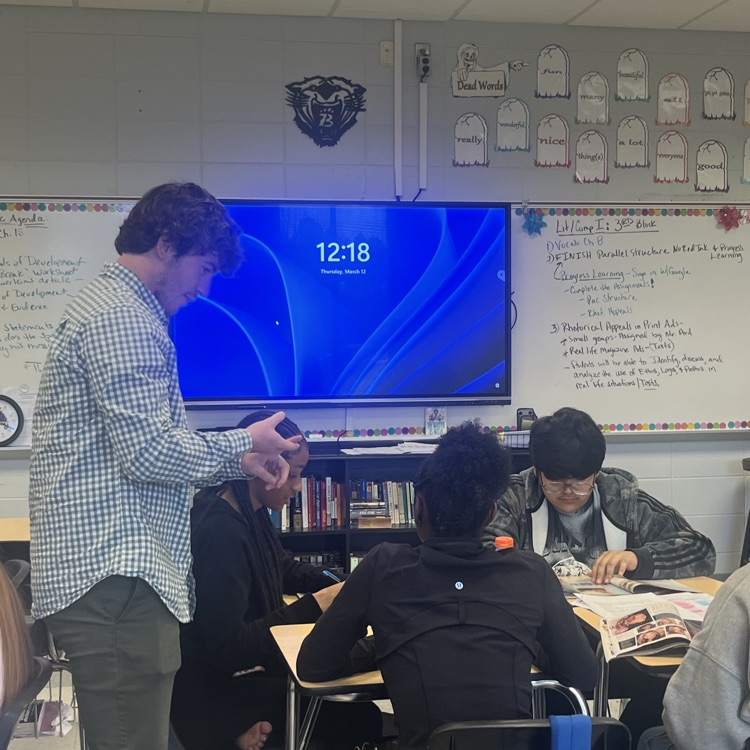 Today Mr. Ard taught a review lesson on the rhetorical appeals. 