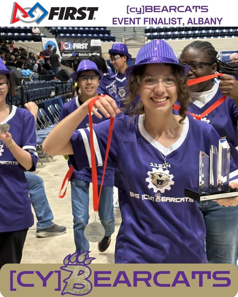 Proud to earn our first event finalist medals and secure our spot on the field at the State Championship in Macon April 8-11