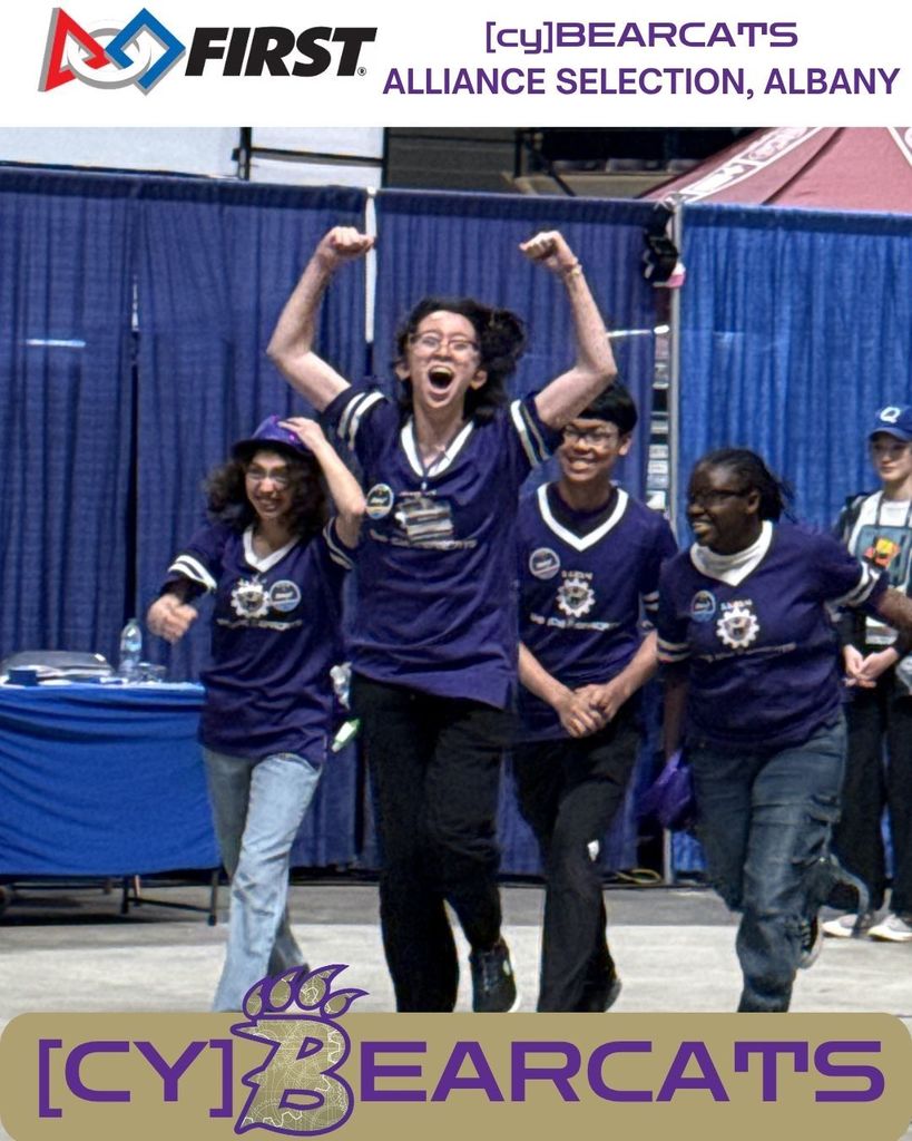 Thrilled to be selected by Team #4188 Columbus Space Program to join Alliance 1 with the North Gwinnett Robotics #1771