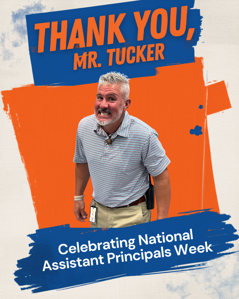 Picture of Mr. Tucker for National Assistant Principals Week