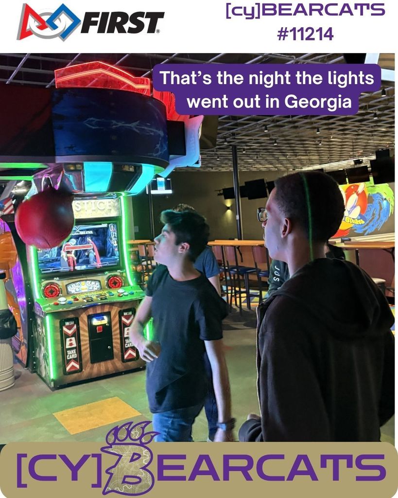 Thats the night the lights went out in Georgia