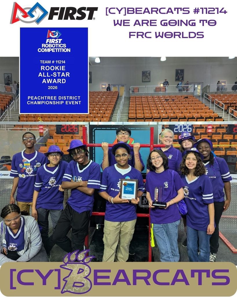 Congratulations to the [CY]BEARCATS #11214