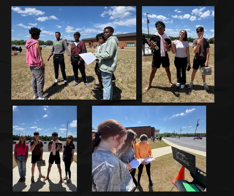 Pod 8.2 students participated in the first Academic Decathlon to study for the GMAS. 