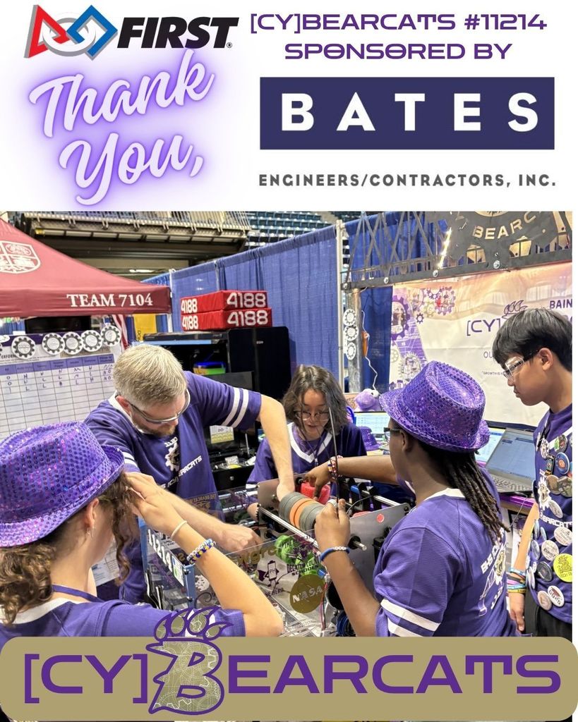 Bates Engineering supports the BHS [cy]BEARCATS!