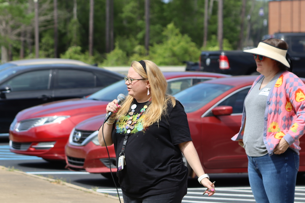 student engage with glass blowing demo at bhs