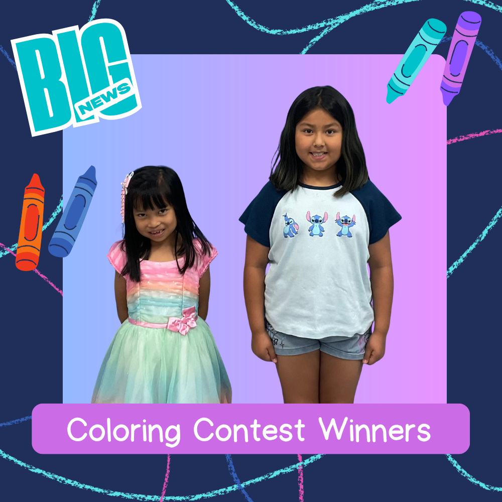 Coloring Contest Winners