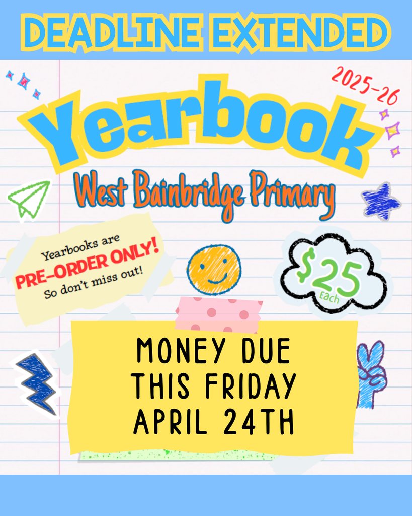 Yearbook Deadline Extended