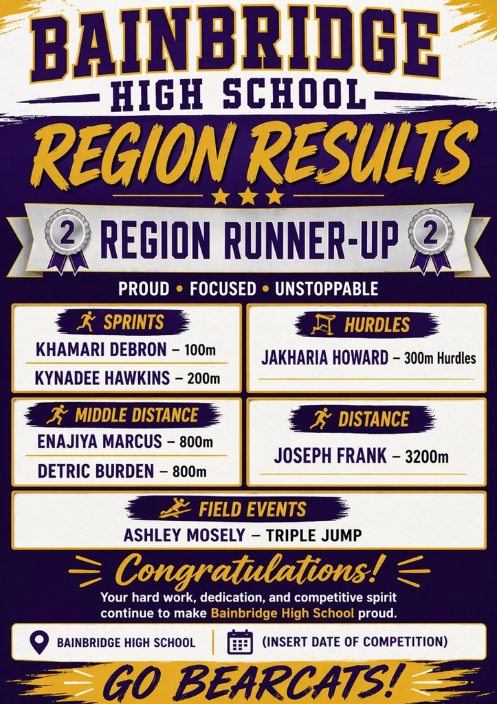 Region Runner up