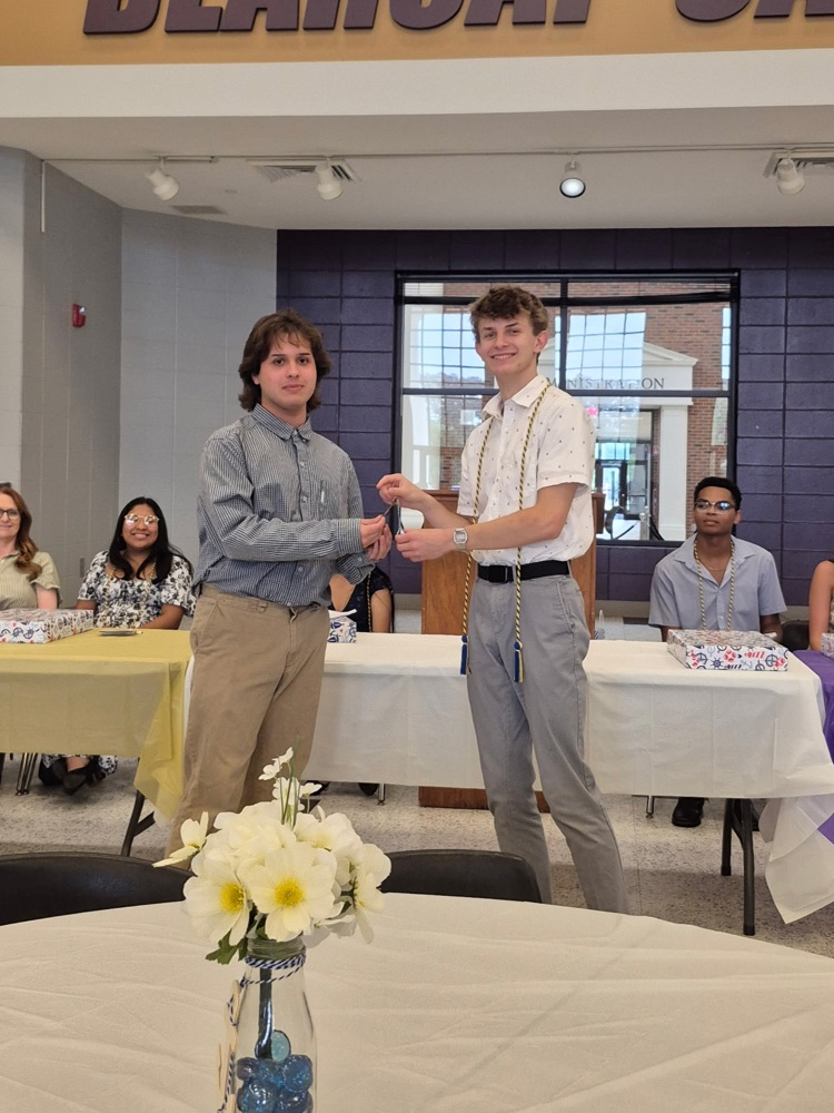 The Anchor Club celebrated outgoing officers and installed new officers for the 2026-2027 school year.   