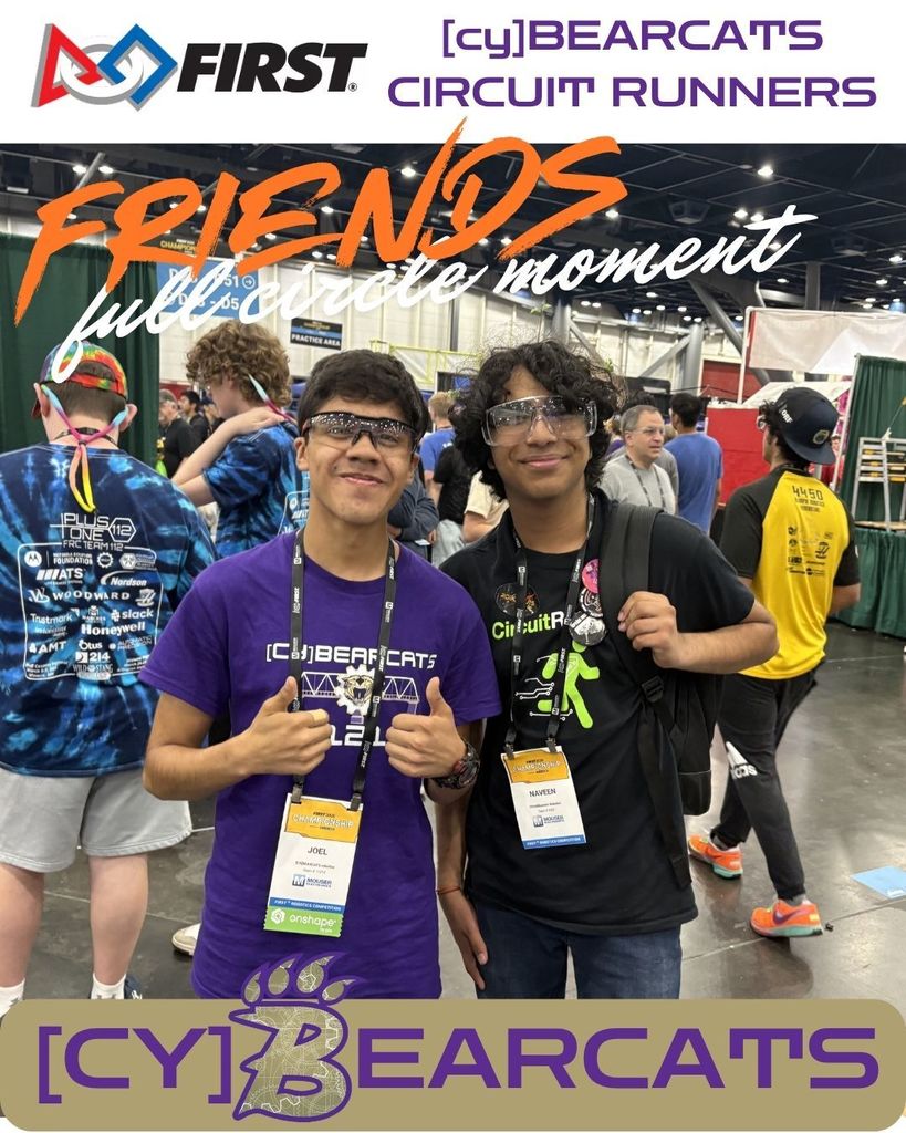 Joel and Naveerm meet back up at Worlds...Naveen has been rooting for Joel since they met back at the Dalton k
