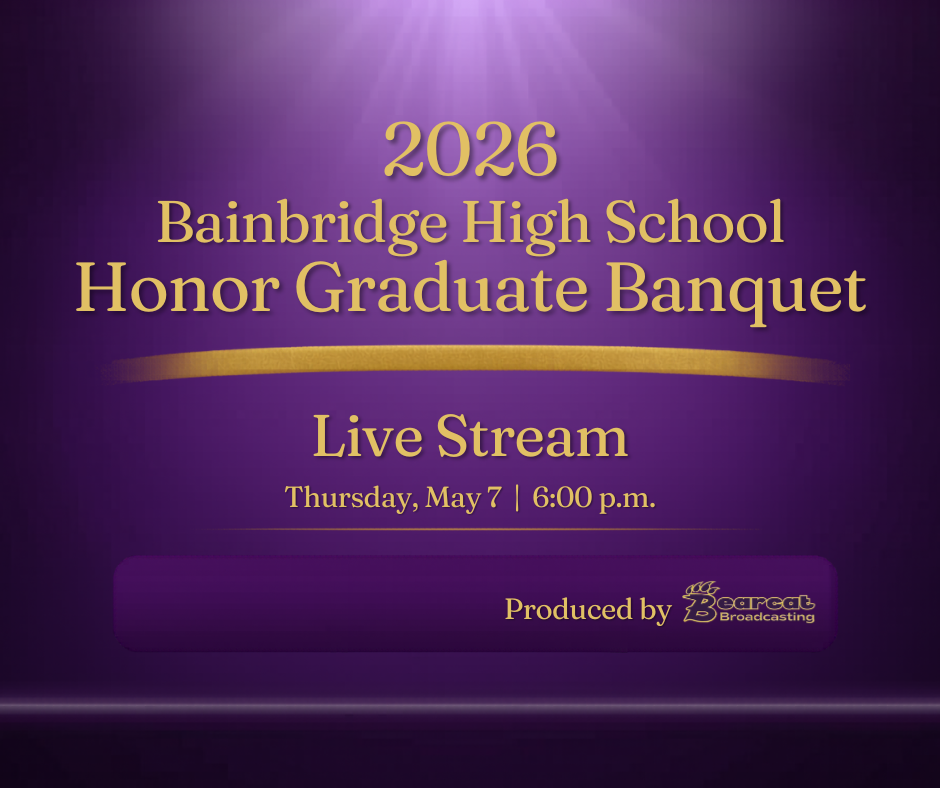 2026 Honor Graduate Banquet Live Stream at 6 p.m. on Thursday, May 7