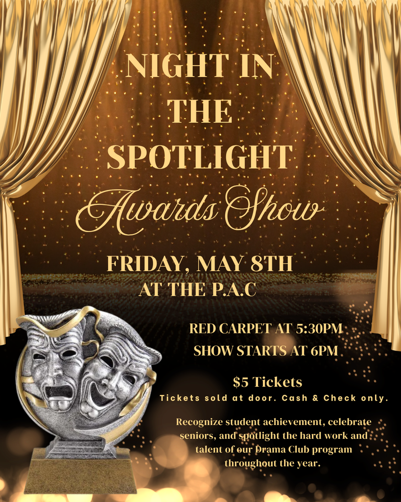 Night in the Spotlight - Friday, May 8th at the PAC