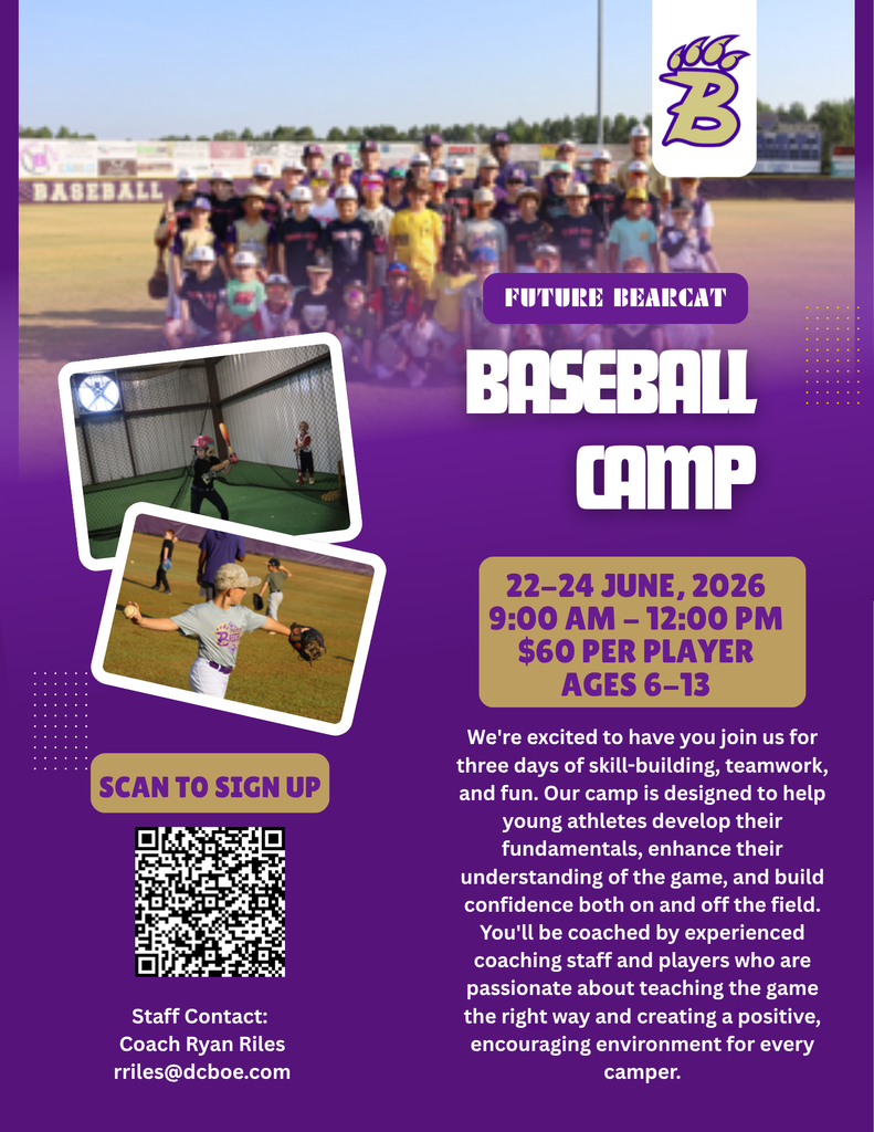2026 Future Bearcat Baseball Camp