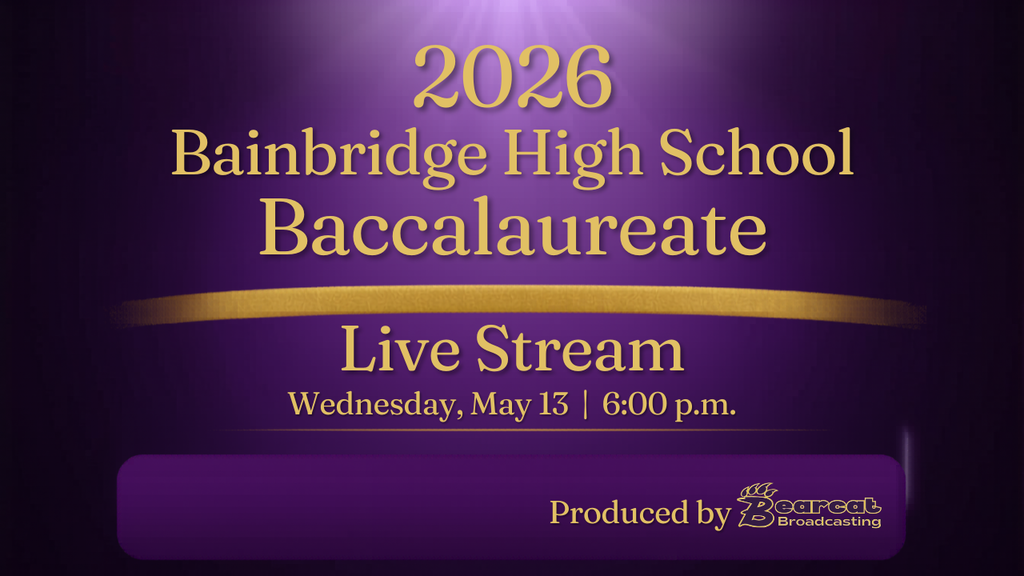 2026 BHS Baccalaureate Live Stream is Wednesday, May 13, at 6 p.m.