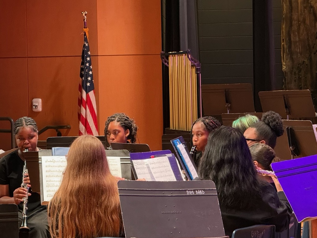 BMS band students perform during their Spring concert.