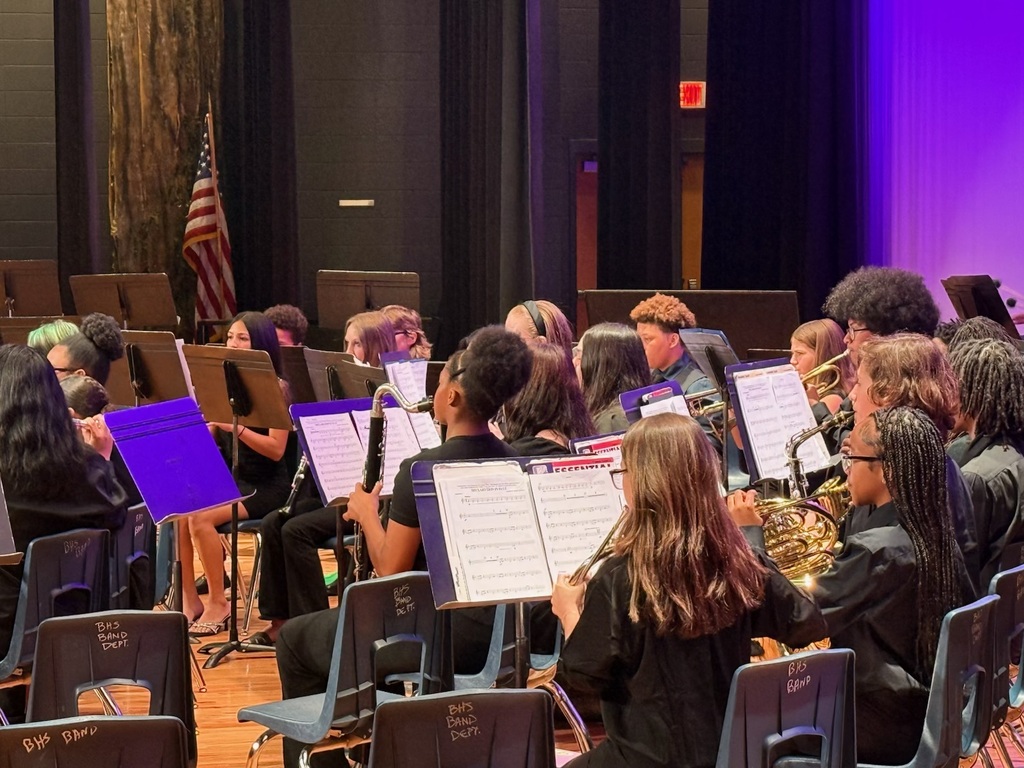 BMS band students perform during their Spring concert.