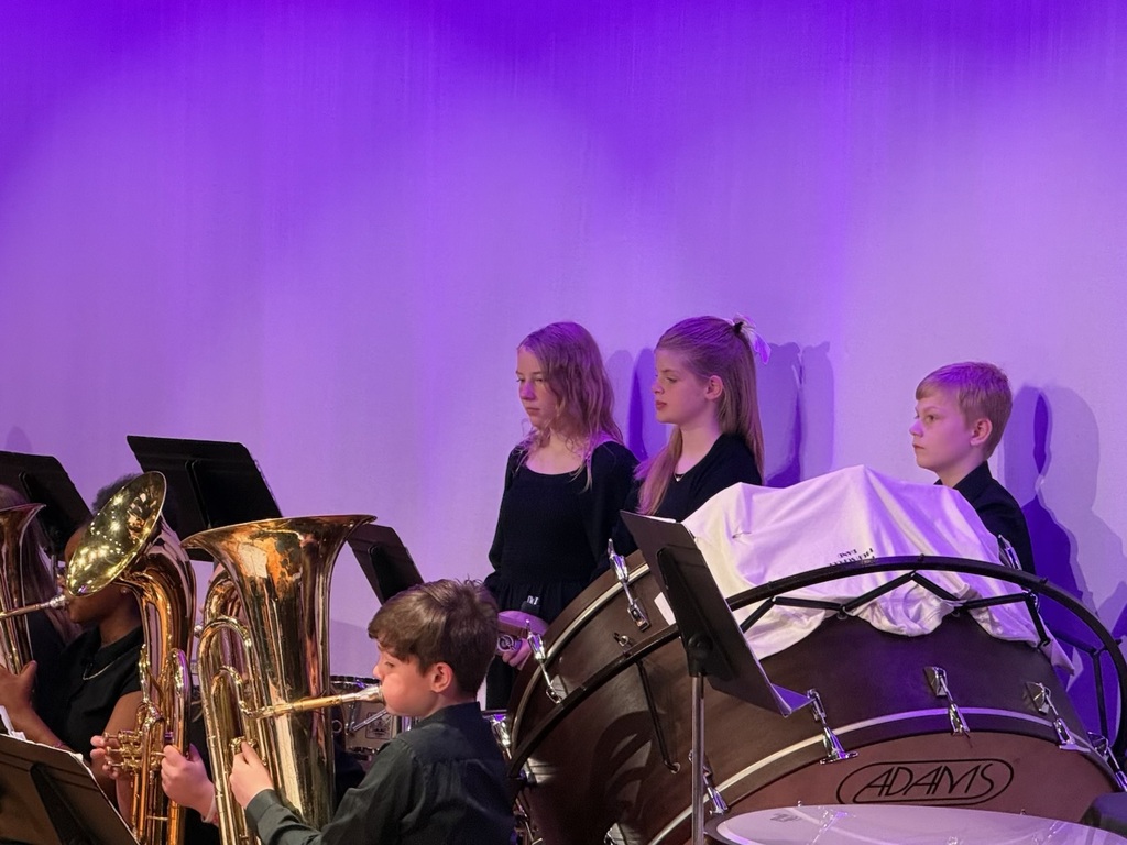 BMS band students perform during their Spring concert.
