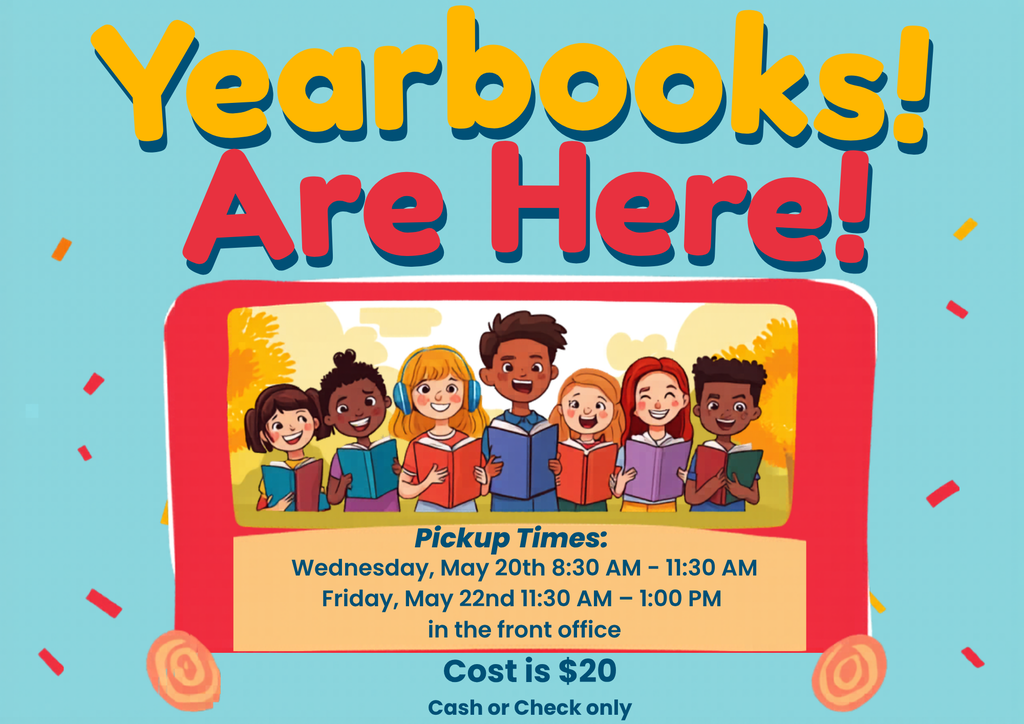 This image contains information about yearbooks being on sale for $20.00.