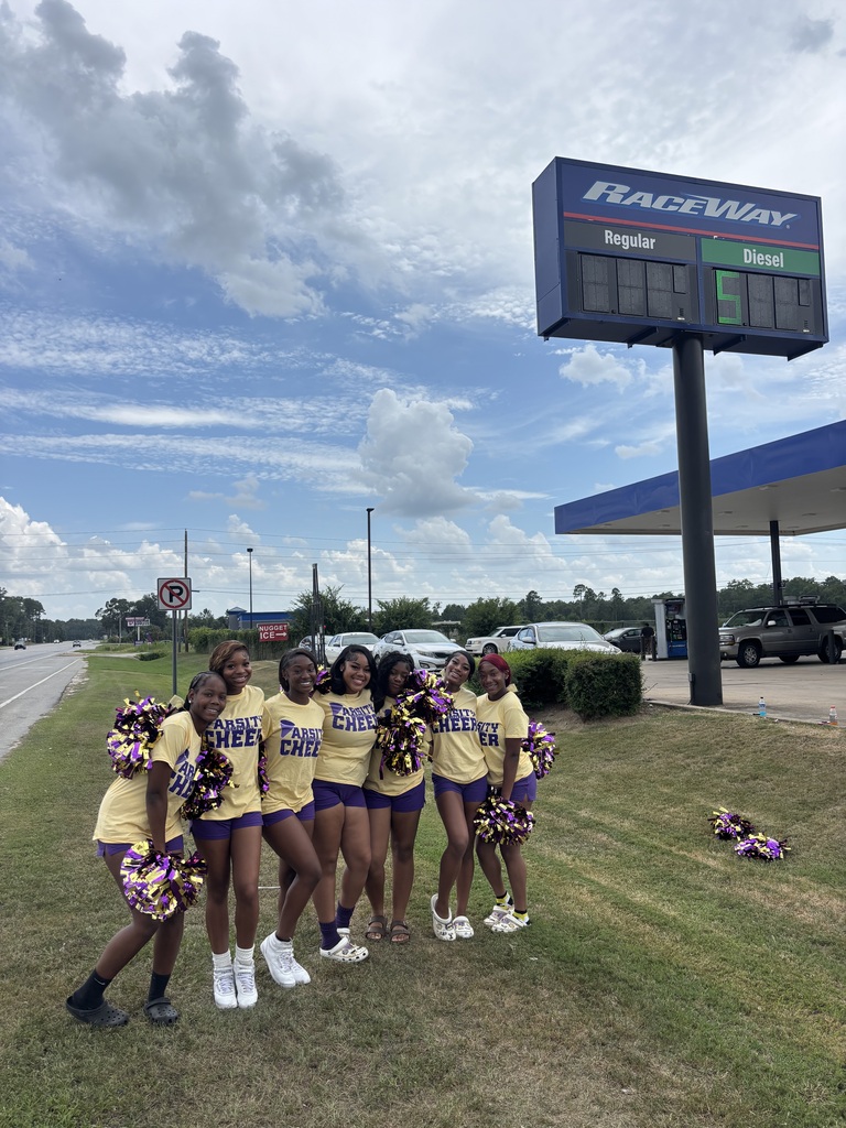 BHS Basketball Cheerleaders at Raceway