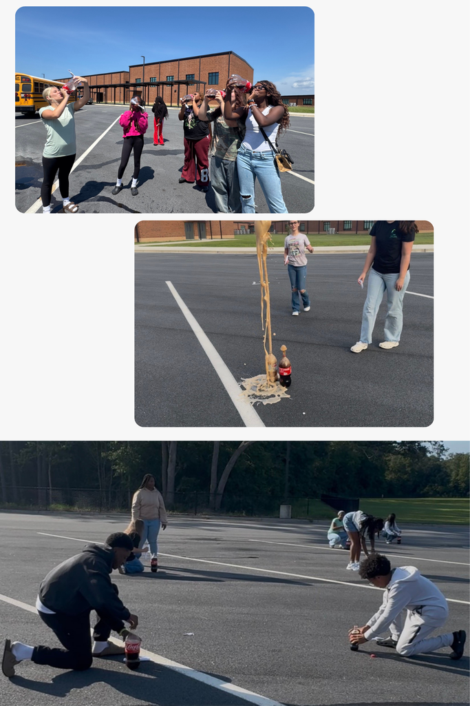 Team 8.2 students exploring Physical & Chemical Changes!