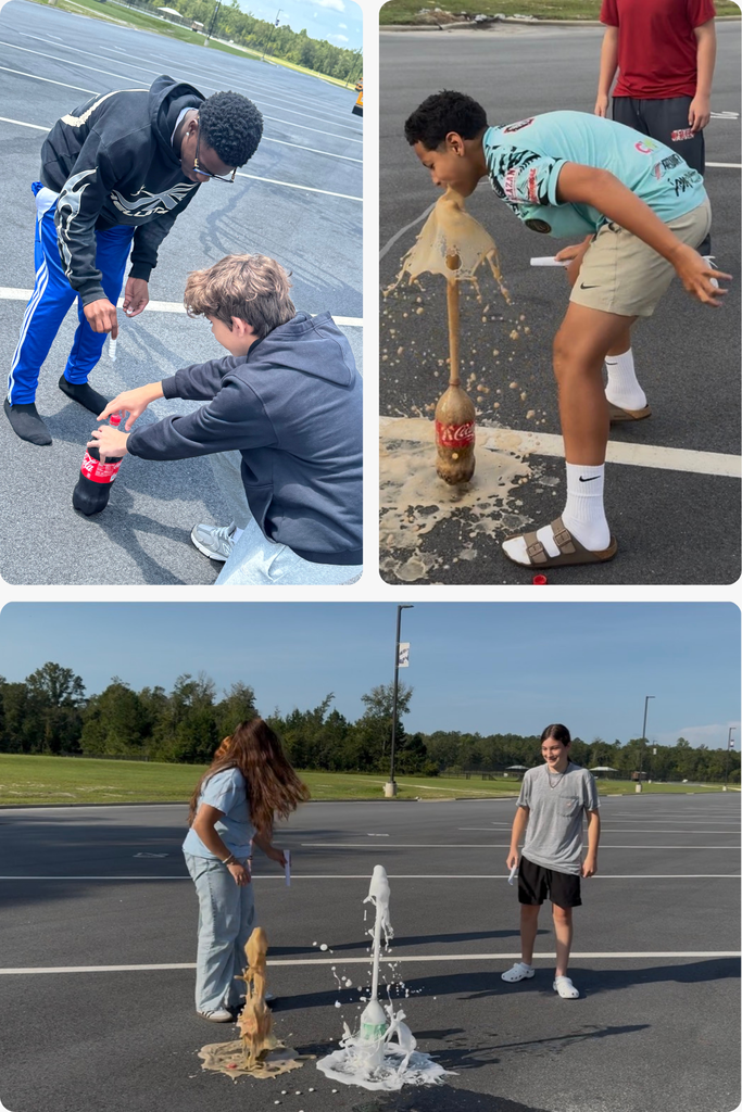 Team 8.2 students exploring Physical & Chemical Changes!