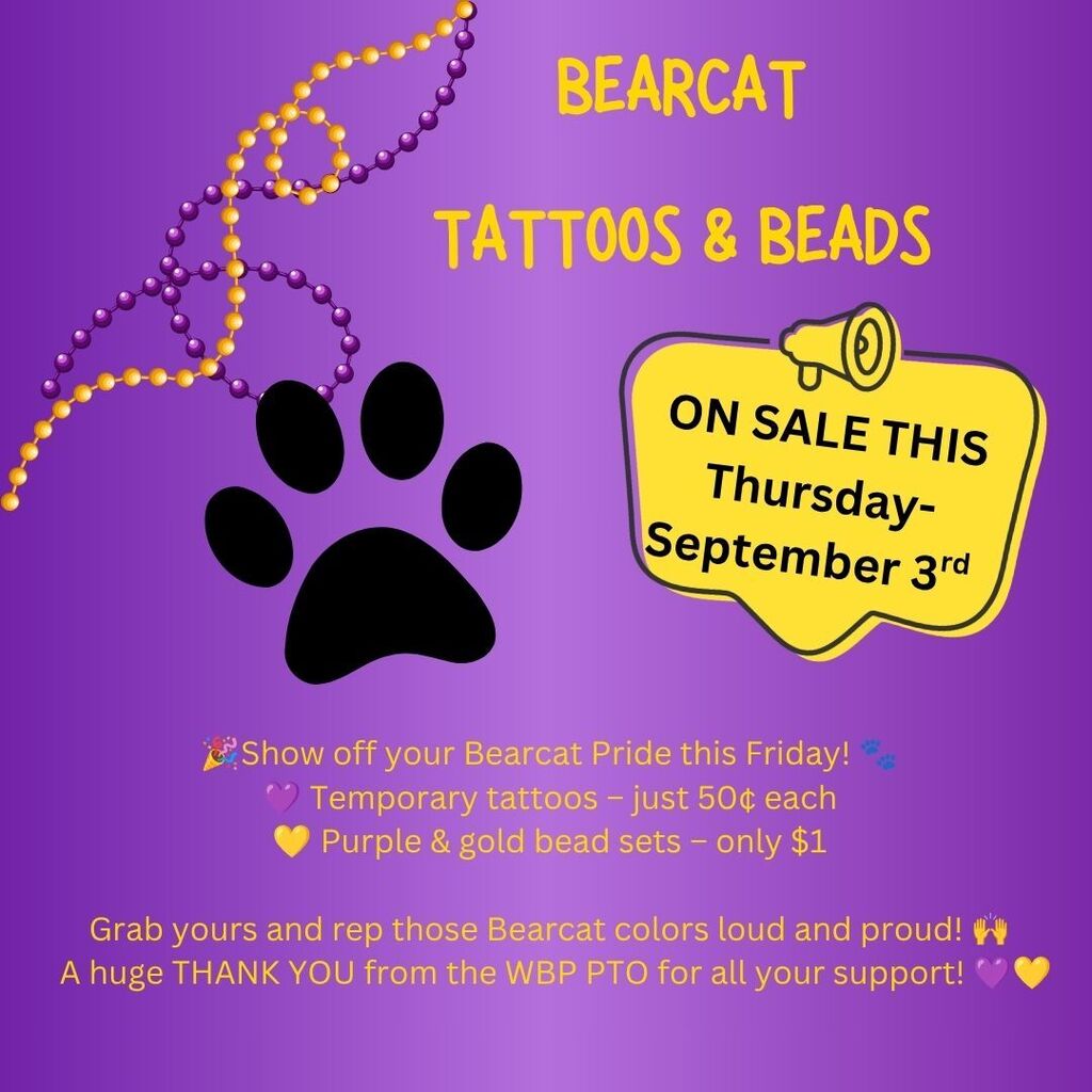 Bearcat Tattoos and Beads