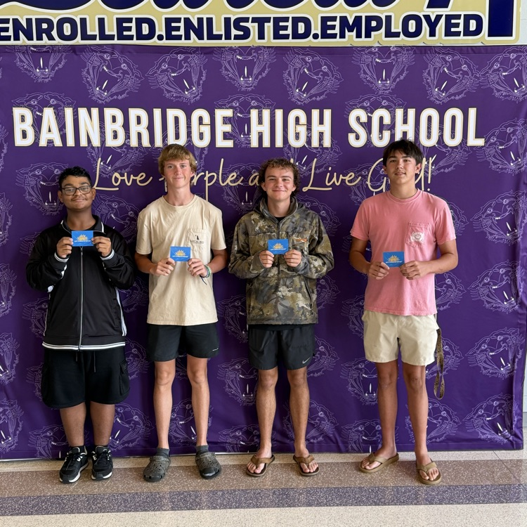 Dominique Davis, Rylan Godwin, Noah Henderson, and Brendon White
