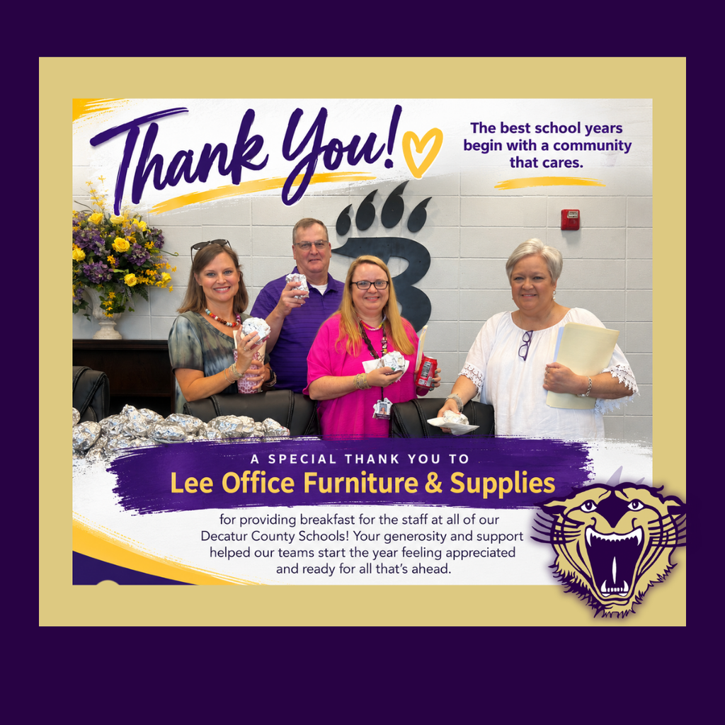 Thank you Lee Office and Furniture Supplies for supplying Biscuits to our teachers on the first dayof school