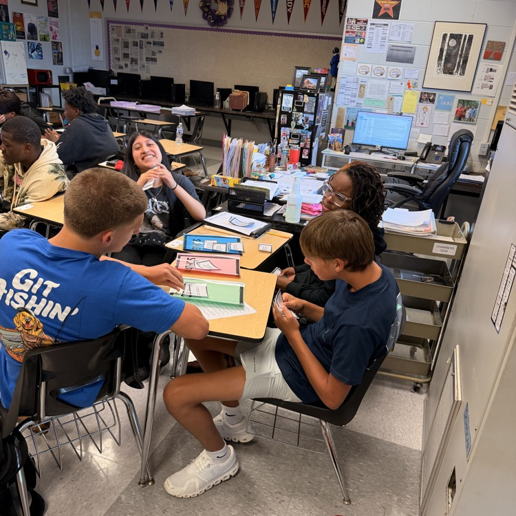 English II students sort statements according to the author's mode of persuasion. 