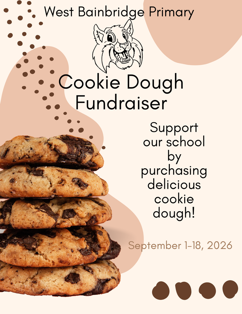 Cookie Dough Fundraiser flyer