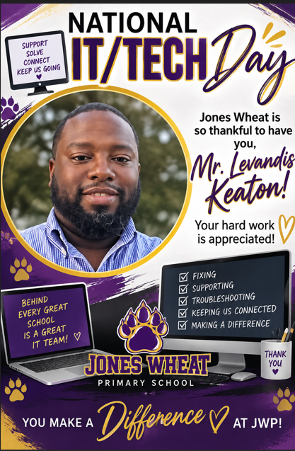Jones Wheat is so thankful to have you.