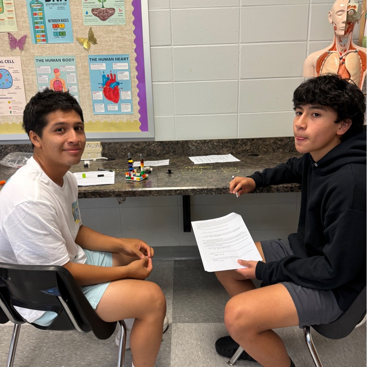 Our Biology students got to take learning out of the textbook and into the lab! Today, they investigated enzyme activity with a hands-on lab to explore how enzymes function. 